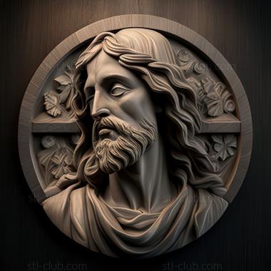 3D model st jesus (STL)